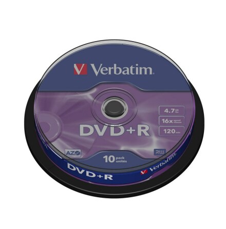 DVD+R 16x 4,7GB  spindle (10)