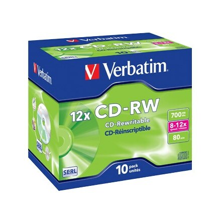 CD-RW DataLifePlus 8-12X  High Speed(10)