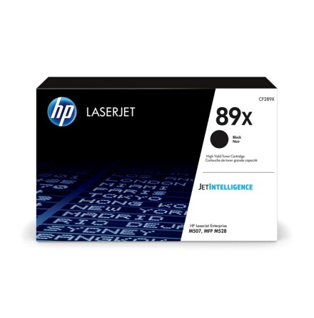 LaserJet 89X Black Toner Cartridge 10K