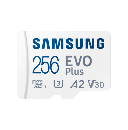 Micro SDXC Card EVO PLUS 256GB Class 10 U3