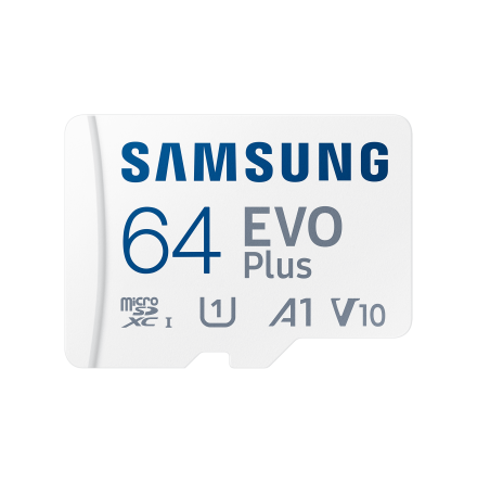 Micro SDXC Card EVO PLUS 64GB Class 10 U1