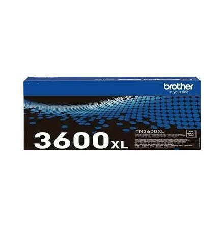 TN3600XL ligh yield toner black cartridge, 6,000 pages