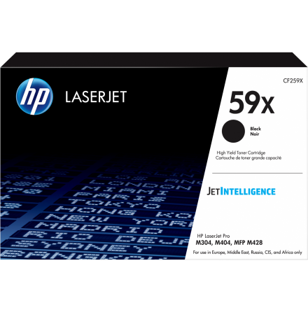 LaserJet 59X Black Toner Cartridge 10K