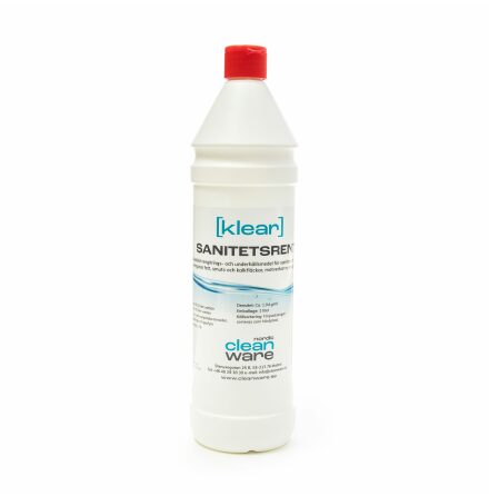 Sanitetsrent Klear 1L ,Toalettreng�ringsmedel