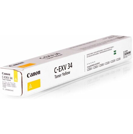 Canon 3785B002, C-EXV34Y gul  19000 sidor