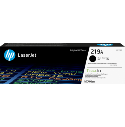 HP 219A Black Original LaserJet Toner Cartridge 1,300 pages