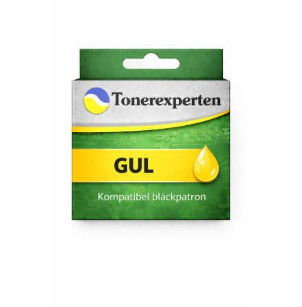 Kompatibel bl�ckpatron RC1606C001  som ers�tter Canon 0666C001, GI-490Y, GI-590Y, gul, 70ml 