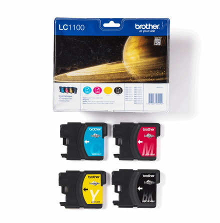  LC1100VALBP CMYK Inks Multipack
