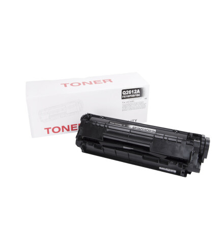 Kompatibel toner RHQ2612A svart ers�tter HP Q2612A svart 2000 sidor