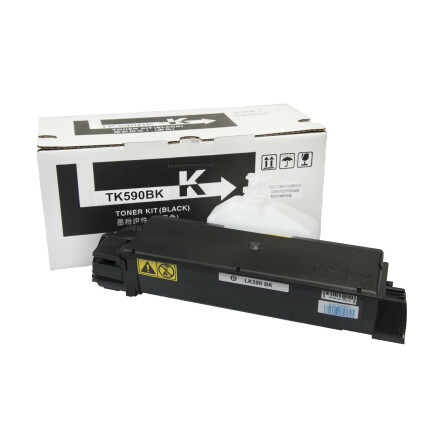 Kompatibel toner RKTK590K som ers�tter Kyocera TK-590K svart  7000 sidor