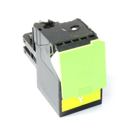 Kompatibel toner RLC242XY0 som ers�tter Lexmark C242XY0  Gul 3500 sidor