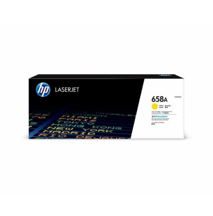Color LaserJet 658A Yellow LaserJet Toner Cartridge 6K