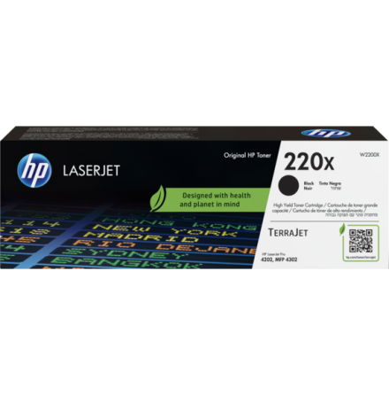 220X Black Original LaserJet Toner Cartridge 7,5K