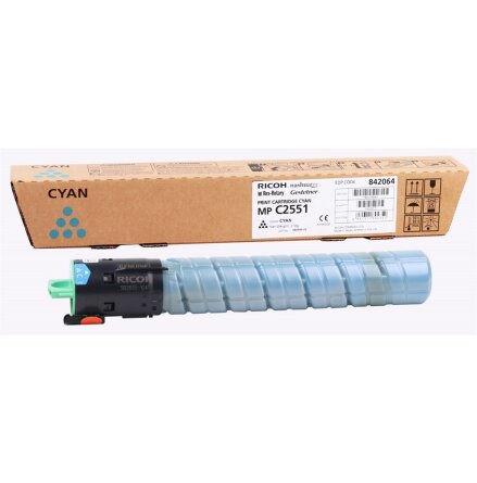 Ricoh 842064 ORIGINAL cyan toner � 9 500 sidor