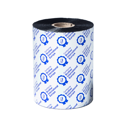 Black ribbon, Premium wax, 110mm x 600m (6)