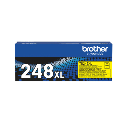 TN248XLY Yellow toner cartridge high yield, 2.3K