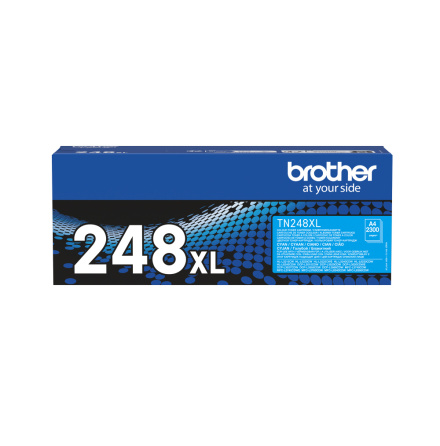 TN248XLC Cyan toner cartridge high yield, 2.3K