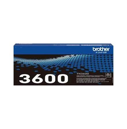 TN3600 standard yield toner cartridge, black, 3,000 pages