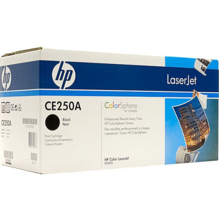 HP CE250A (504A) Original svart toner � 5 000 sidor � Kategori A
