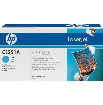 HP CE251A (504A) Original cyan toner � 7 000 sidor � Kategori A
