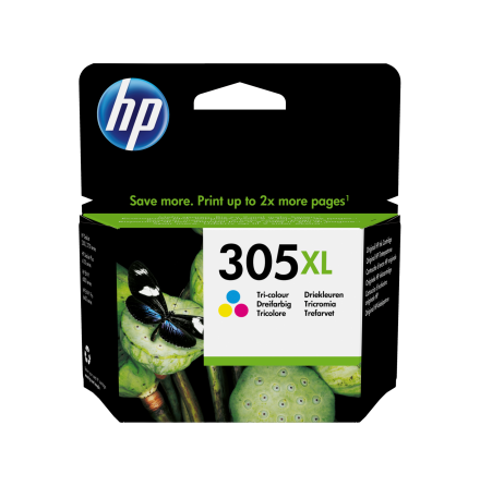 HP 305XL High Yield Tri-color Ink Cartridge