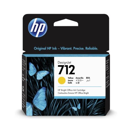HP 712 29ml�Yellow DesignJet Ink Cartridge