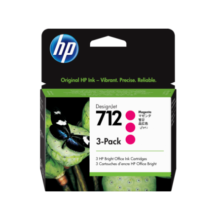 HP 712 29ml�Magenta DesignJet Ink Cartridge (3)