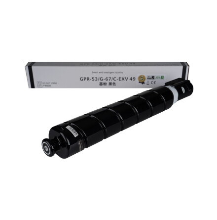 Kompatibel tonerkassett RC8524B002 som ers�tter Canon C-EXV49BK, Svart, 36000 sidor